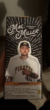 Mac Miller Pirates Baseball Bobble Head New In Box Rare Limited Edition