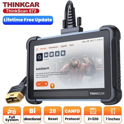 Thinkcar ThinkScan 672 CANFD Car Diagnostic Scanner Tool OBD2 Code Reader