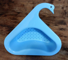 Swan Drain Basket Storage Rack Sink Filter Kitchen Sink Strainer x's 2 Blue
