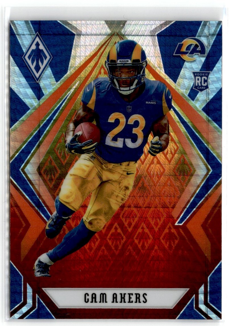 2020 PANINI PHOENIX FIRE BURST CAM AKERS RC RAMS #124