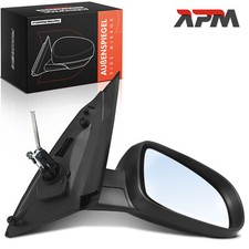 Exterior mirror right black cable pull manual for Opel Corsa C X01 year 2000-2006