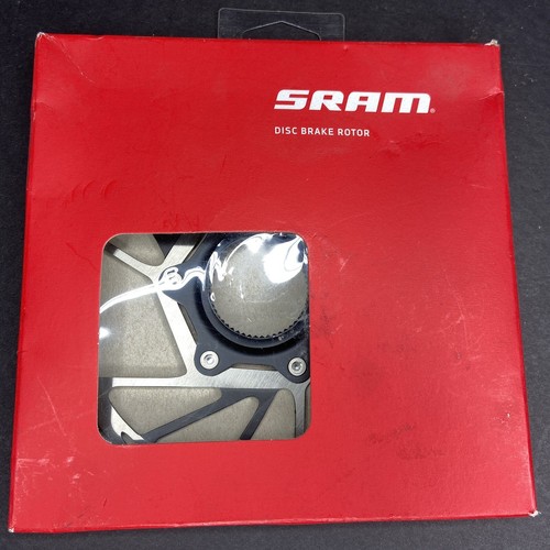 SRAM Paceline Disc Brake Rotor - 160mm 6-Bolt Silver Black New! - Picture 1 of 8