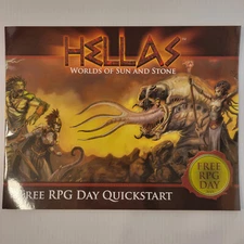 Helias Omega System Tabletop Free RPG Day Quick Start Book Khepera Publishing