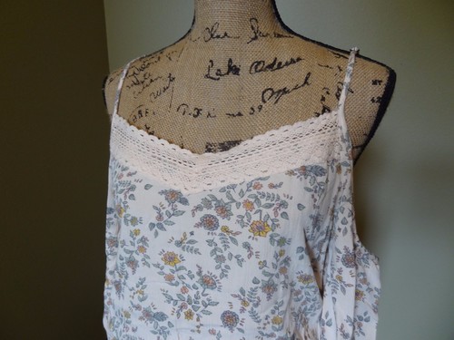 Neu mit Etikett schlammiger schulterfreier Strampler Junior M Medium hellorange mit Blumenmuster - Bild 2 von 12
