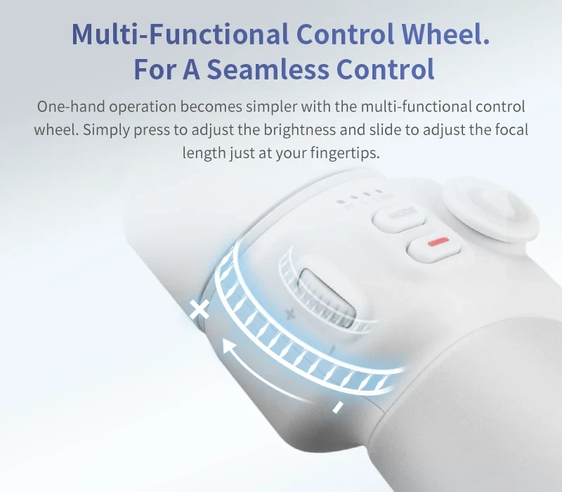 Zhiyun Smooth Q4 Portable Gimbal Stabilizer w/ Fill Light for Smartphone iPhone - Image 4 of 4