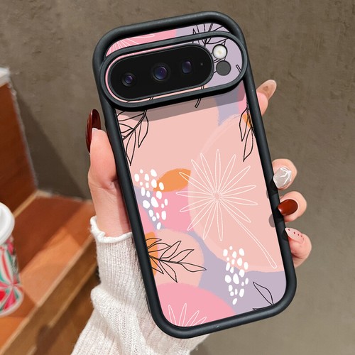 Girls Phone Case For Google Pixel 9 Pro XL 8 Pro 8A Flower Soft Silicone Cover - Picture 23 of 28