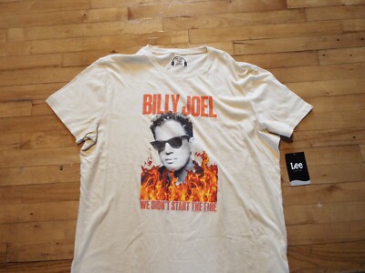 We didn't Start The Fire BILLY JOEL WE Didn't Start The Fire Tee BY LEE