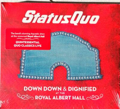Status Quo Down & Dignified At The Royal Albert Hall Cd Sealed