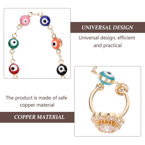Headset Anti-lost Link Earphone Earring Chain for Earpiece - 第 10/12 張圖片