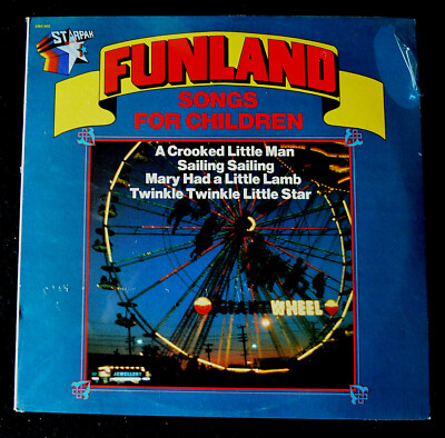 FUNLAND SONGS FOR CHILDREN-STARPAK RECORDS-1980-SEALED LP