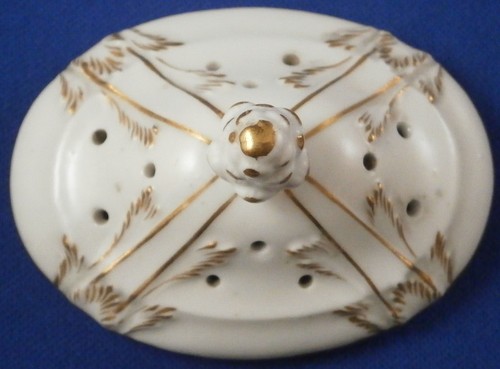 Antique 19thC KPM Berlin Porcelain Potpourri Dish Porzellan Duftschale Vase - Picture 4 of 11
