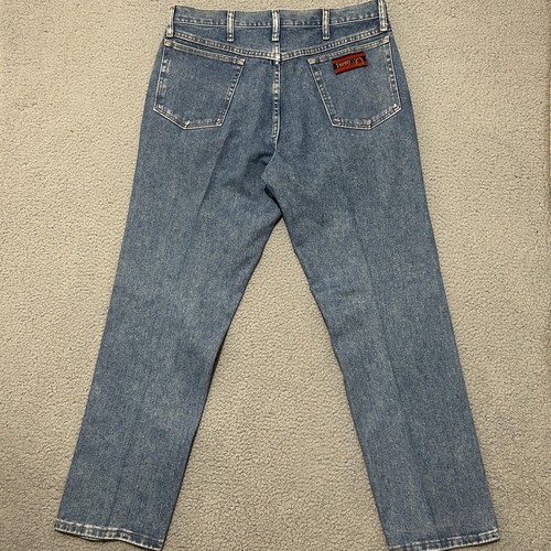 Wrangler 20X Jeans Herren 36x30 (Passform 36x31) Blau Style 22 Original Denim