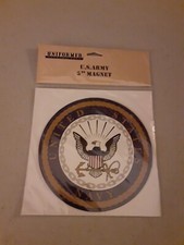 US Navy 5" Flexible Magnet - Brand New, Sealed