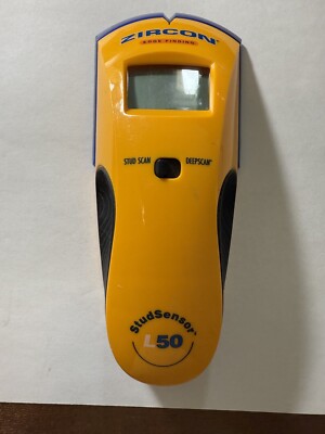 Zircon StudSensor L50 Edge Finding Electronic Stud Finder Sensor w/Deep Scan