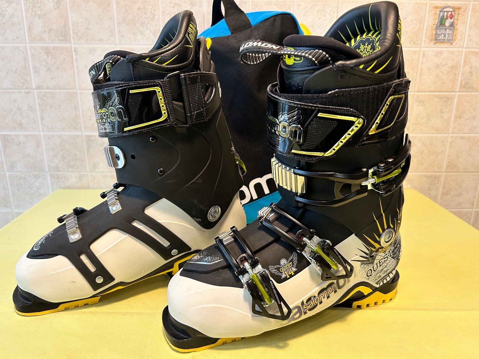 SCARPONI SCI SALOMON QUEST 14 energyzer 130