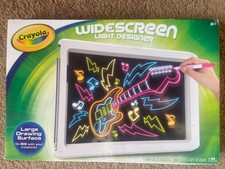 CRAYOLA Ensemble complet créateur de lumière grand écran pour 6 ans et + NEUF !
