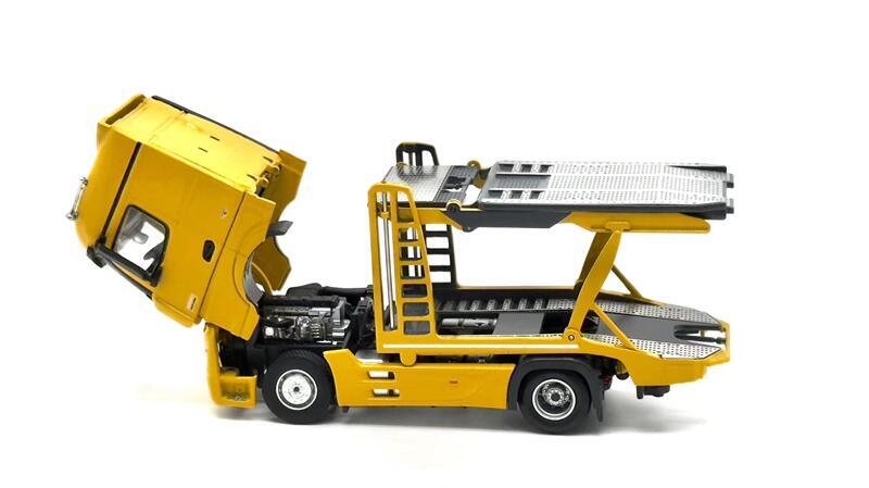 Unique model 1/64 メルセデス ベンツ アクトロス トレーラー Amazon | 1/64 Unique Model × Tiny ベンツ Actros アクトロス
