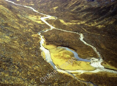 Foto 6x4 Abhainn an Loch Bhig Stapel von Glencoul von oben gesehen um 1982