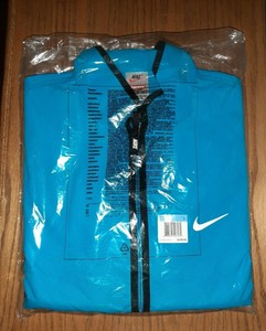 supreme nike trail running jacket blue