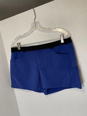 BCNU Shorts, Navy-Black Trim Pockets, 32'' waist, 4'' drop, 12'' length no size tag