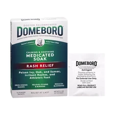 Domoboro Remedy Soaking Rash Help Relieve Itching Discomfort Dry Out 1.6Oz.Pk-12