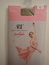 Girls Dance Tights Size Large Beige Tan ABT American Ballet Theatre New 1 Pair