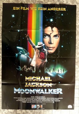 MOONWALKER Michael Jackson A0-FILMPOSTER XL 84x120cm German 2-Sheet ´89
