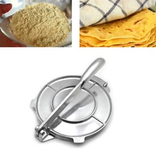 Aluminum Tortilla Press 8" Wide 10" Handle Maquina para hacer tortillas
