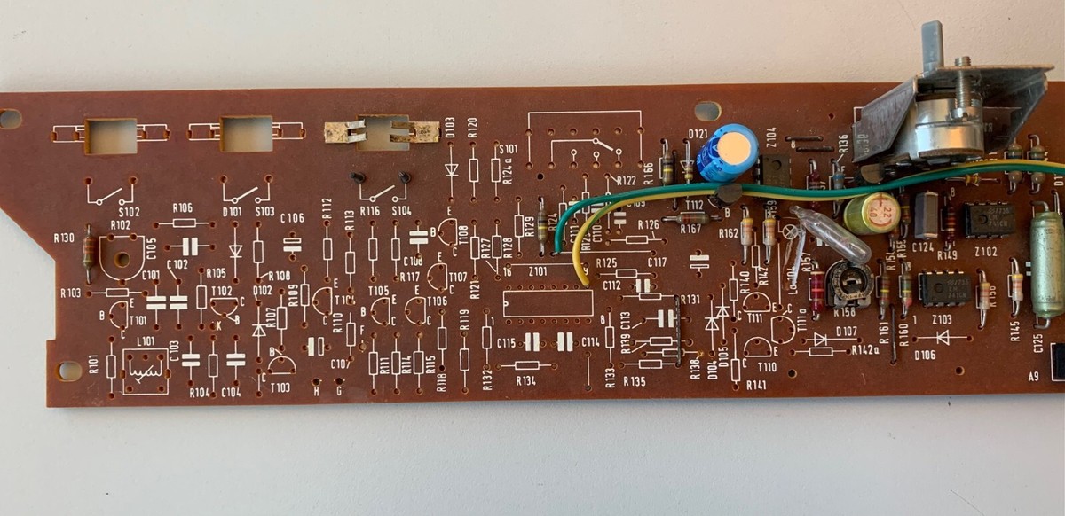 VINTAGE USED NOS THORENS TD 126 MAIN PC BOARD NO ONE | eBay