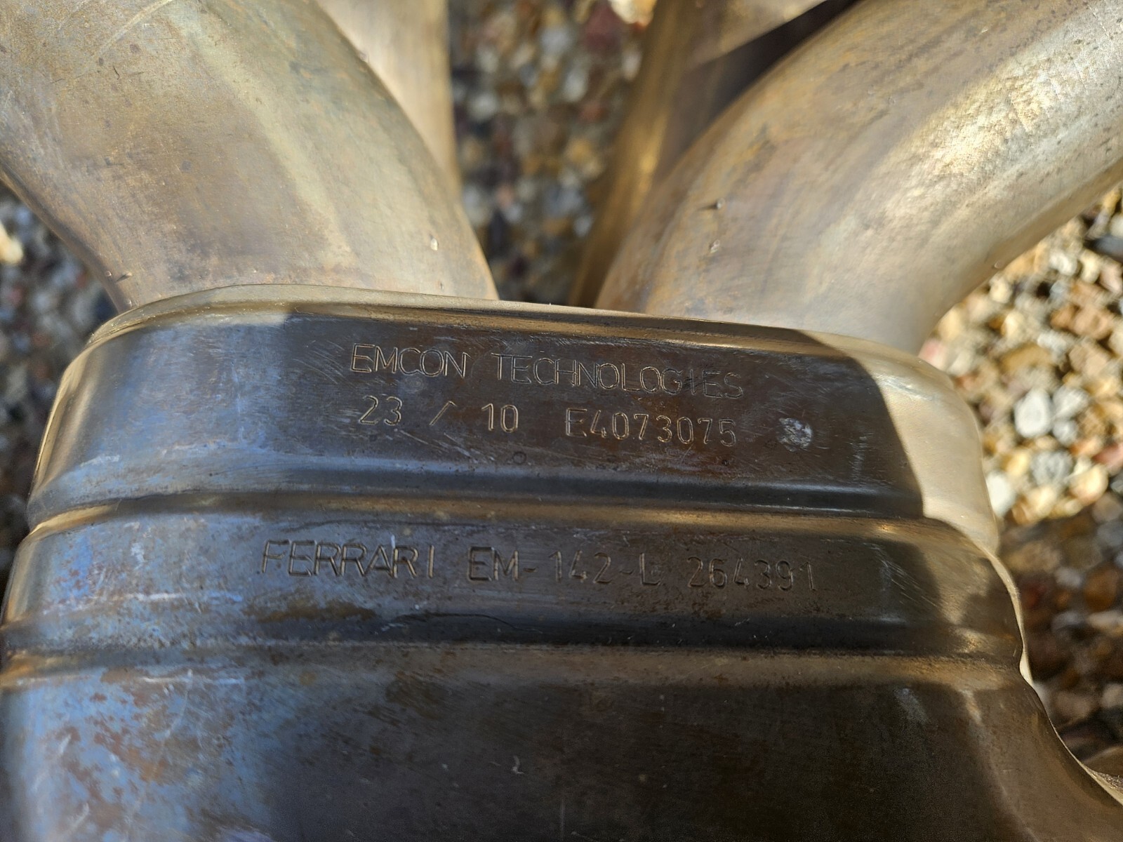 FERRARI 458 OEM FACTORY GENUINE ORIGINAL EQUIPMENT EXHAUST HEADERS