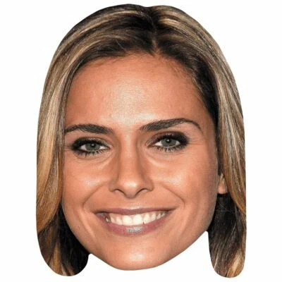 CELEBRITY-CUTOUTS Clara Morgane (Smile) Masques de celebrites