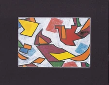 8X10" Matted Print Art Classic Picture: Richard Hennessy, 1974