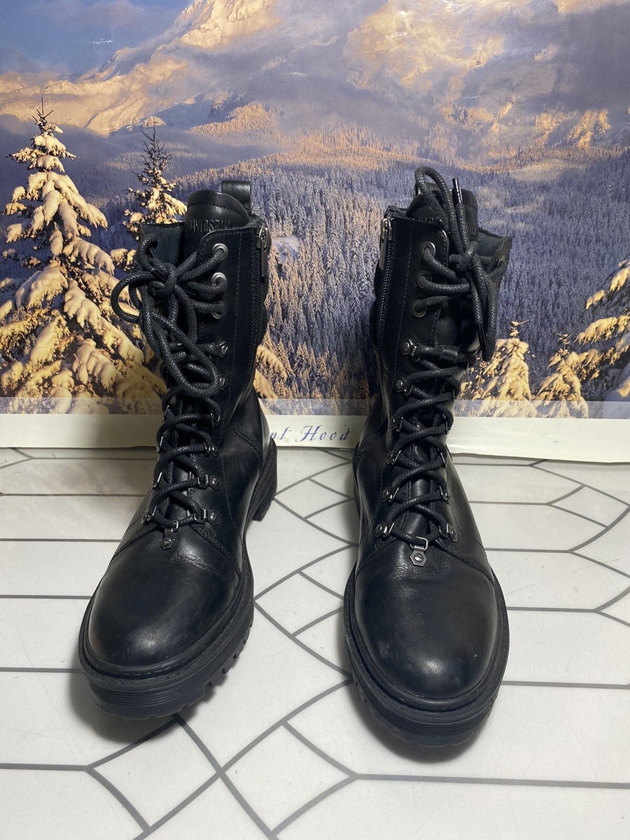 Harley-Davidson Women's Dalwood Black Motorcycle Boots, D84694 Sz