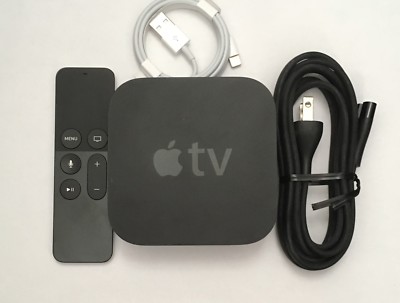 Apple TV (4th Generation) 64GB HD Media Streamer NO RETAIL BOX