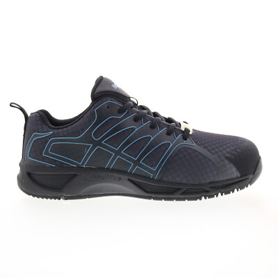 Nautilus Advanced ESD Soft Toe SD10 Mens Gray Wide Athletic Work Shoes