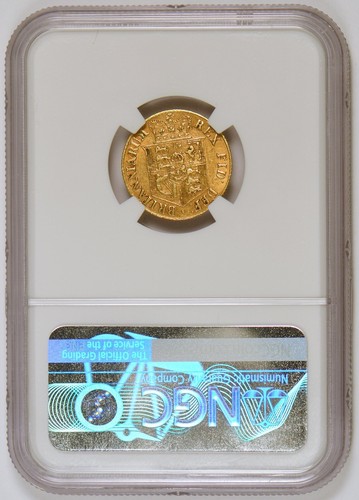 1818 Great Britain 1/2 Sovereign Gold Coin George III Graded AU Details by NGC - Picture 3 of 4