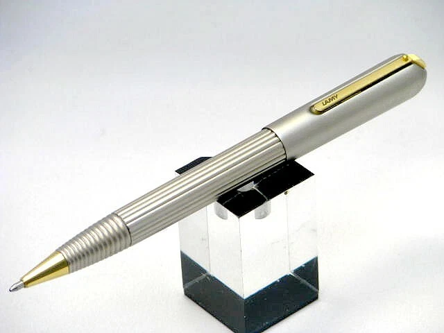 Mario Bellini LAMY Persona Imporium Kugelschreiber Titanium/Gold um 1990 - Bild 2 von 4