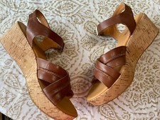 Women s Korks Kork Easy Wedges Shoes Brand Le...