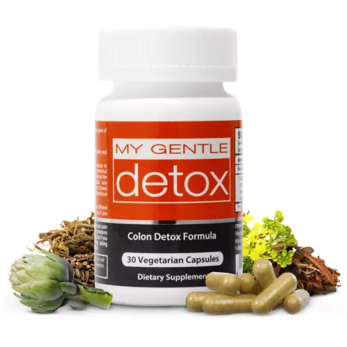 Herbal Nitro My Gentle Detox - Advanced Colon Cleanse Detox for Women & Men