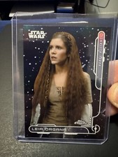 2024 Topps Chrome Star Wars Rebel Alliance Leia Organa RA-1