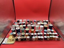 Sewing Thread Lot Of 72 Spools Of Sewing Thread 2 Various Brands Multicolor