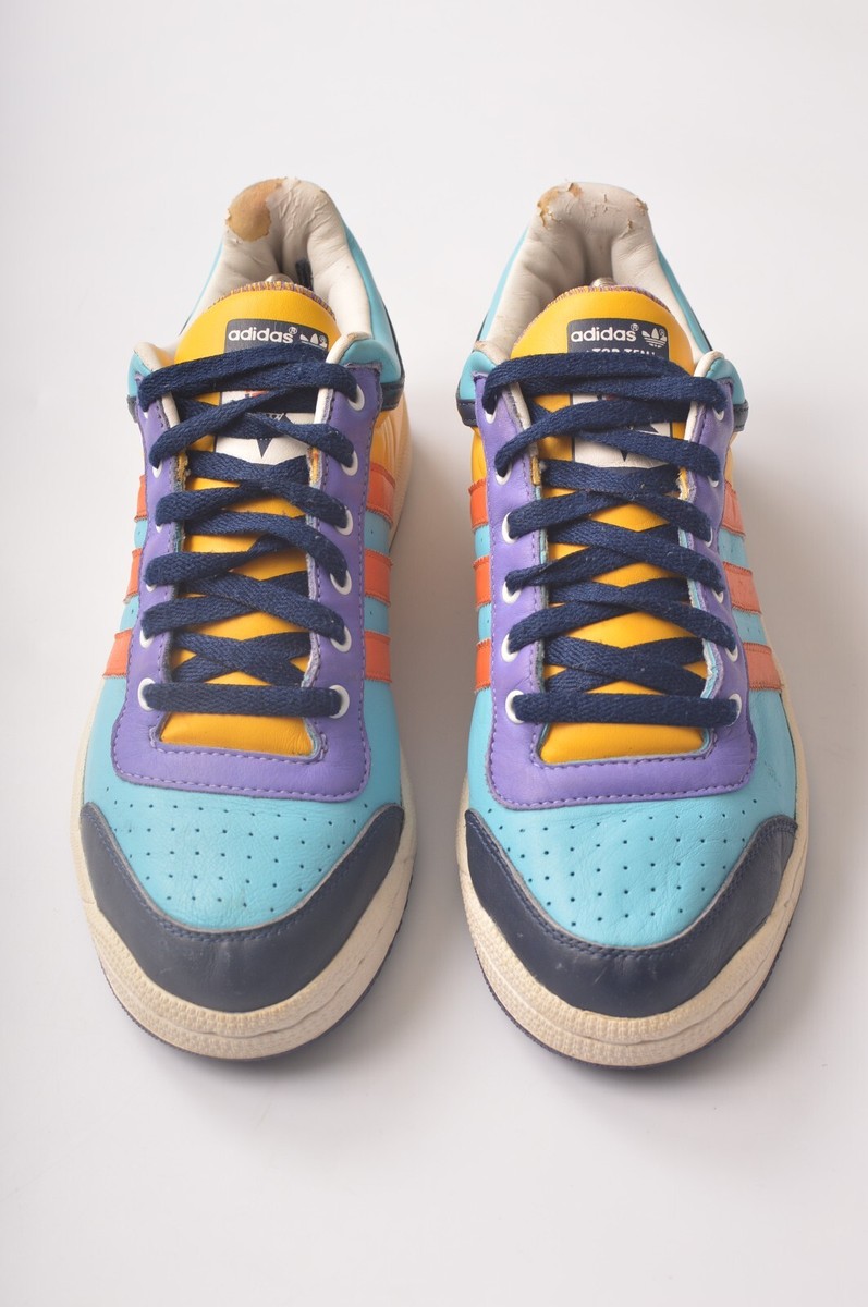 Adidas Top Ten Low Sunshine/Orange/White 2006 Sneakers 014244 in size 9.5 Adidas Top Ten Low Sunshine/Orange/White Vintage 2007  main image 3