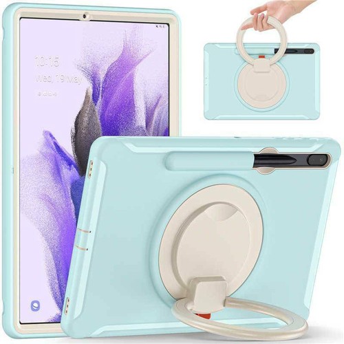 Für Samsung Galaxy Tab A A7 S6 Lite S7 FE/Plus stoßfeste Hartschale Ständer Hülle Cover - Bild 59 von 115