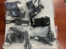 Lot of 5 Lenovo ThinkPad OneLink Plus Dock DU9047S1 with 90W Charger ADLX90NLC2A