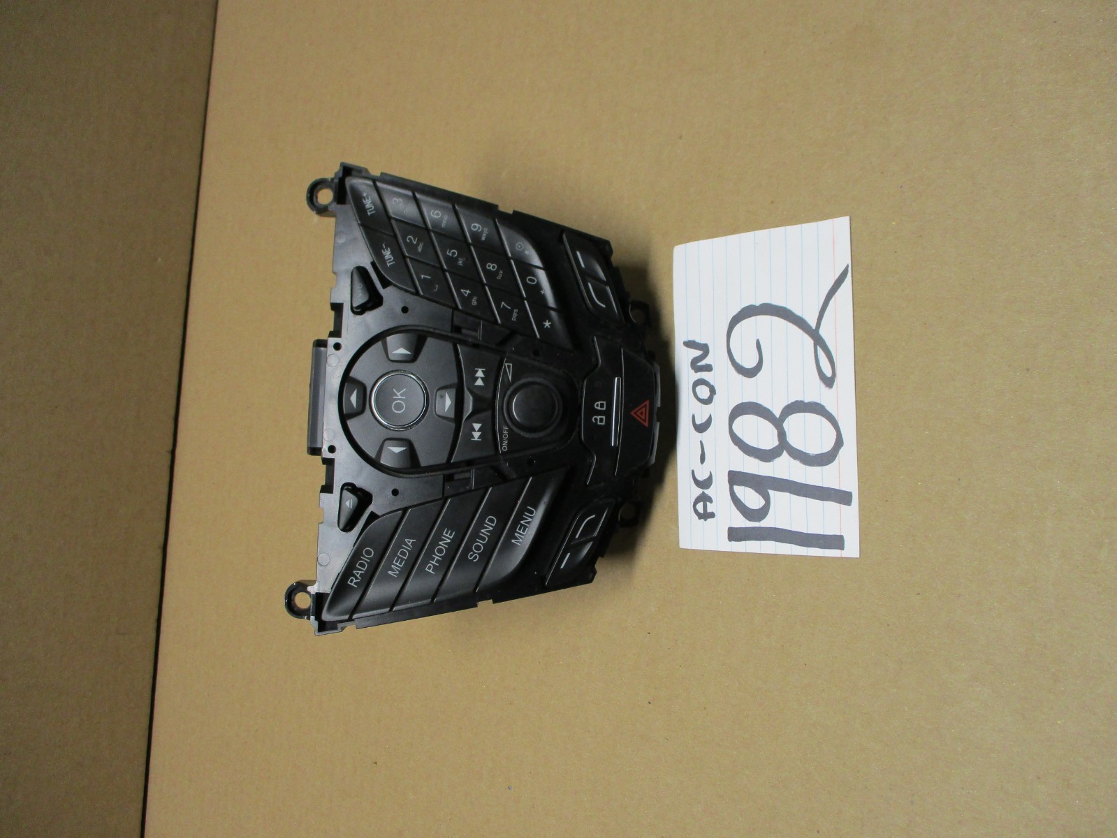 2013 2014 Ford Focus Radio Control Panel Used Stock #1982-AC 