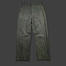1960 OG 107 Type 1 Cotton Pants 28x29 Vintage Military