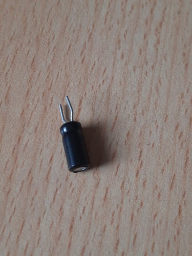 Frolyt Elko 1μF 80V TGL 38928 5x11mm RM2 *10 unidades* *NUEVO DE LOTE ANTIGUO* - Imagen 3 de 3