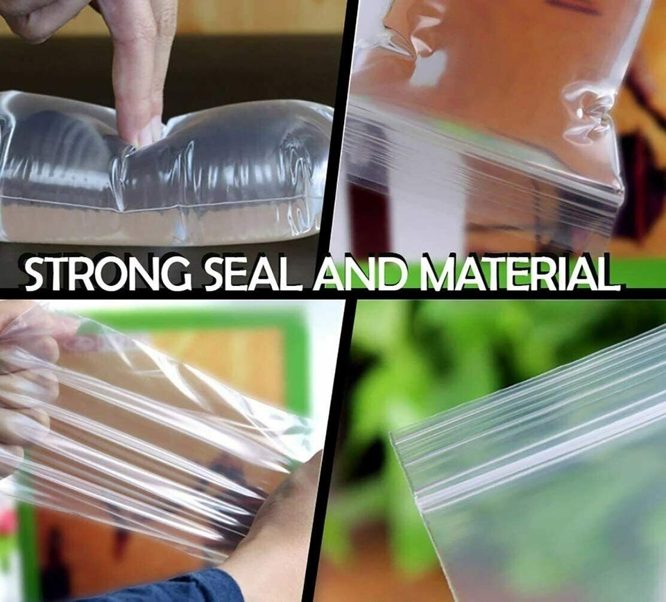 1000 Grip Seal Self Seal Poly Bags GL0 1.5 X 2.5 By Gripwell