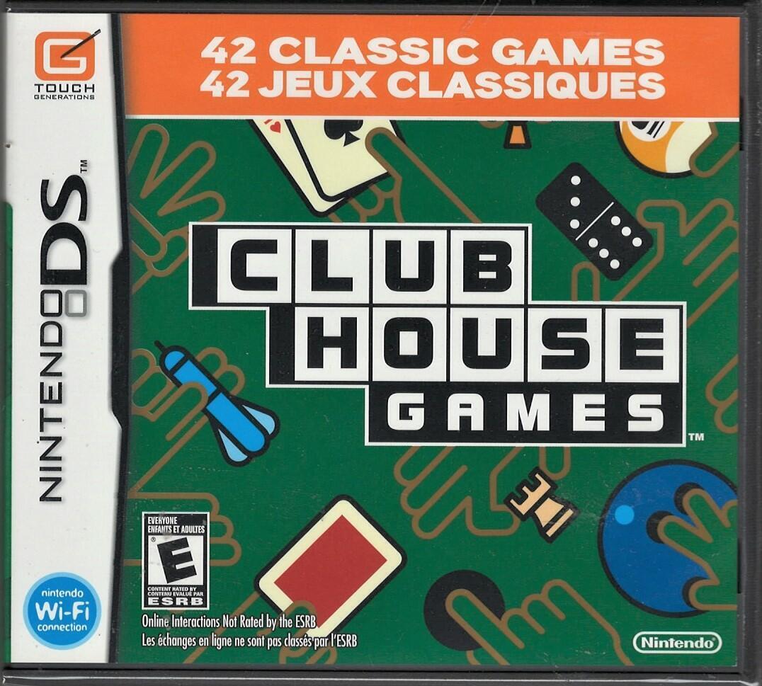 Clubhouse Games (Nintendo DS, 2006) Brand New Sealed 45496735555