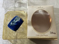 2006 Hallmark Christmas Ornament Disney Cinderella's Glass Slipper